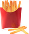 Fake French Fries Strip Shape Simulation, Artificial Food Play Food Model, Kitchen Decoration, 15 pcs