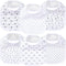 Baby 6-Pack Unisex Muslin Bibs, Absorbent, Soft, Cute for Baby Boys and Girls, 100% Cotton
