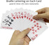 Large-Print Braille Playing Cards for Vision Impairments - Entertainment Supplies for All