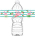 Flamingle Bottle Wraps, Set of 20 Flamingo Water Bottle Labels, Made in The USA
