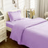 NookZuzu 3 Set,Purple Set 3-Piece Set Set Piece Toddler Sheet Basics Bed Sheet for Toddler,Microfiber Sheet Soft