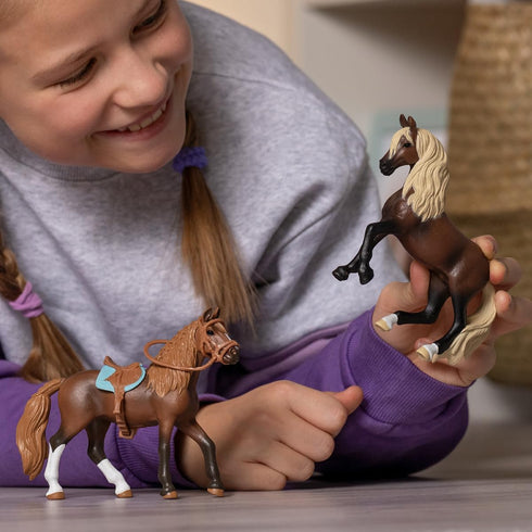 2023, 5+ Schleich Horses Horse Club for Girls and Boys Paso Peruano Stallion Horse Toy Figurine, Ages