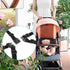 Universal Replacement Safety Security Belts for Stroller, Pushchair, High Chair, Adjustable 5 Point Harness Belt
