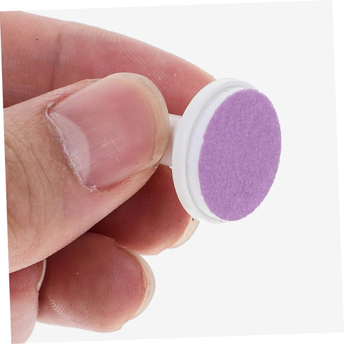 Trimmer 24 Baby Electric Nail Replacement Pads Pcs Nail Grinding Heads Sandpaper Pads for Infant Toddler Safe Gentle