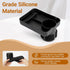 Travel Tray for Kids Car Seat - Silicone Car Seat Cup Tray, Travel Tray for Car Seat with Expandable Base for Fruit