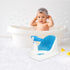 SECFOU Bath Seat with Backrest and Suction Cups Non-Slip Sit-up Bathtub Chair Tub Seat for Bathing Feeding Haircut