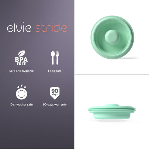 Elvie Stride Diaphragm, Breast Pump & Breastfeeding Essentials, Accessories for Breastmilk Storage & Breast Pumps