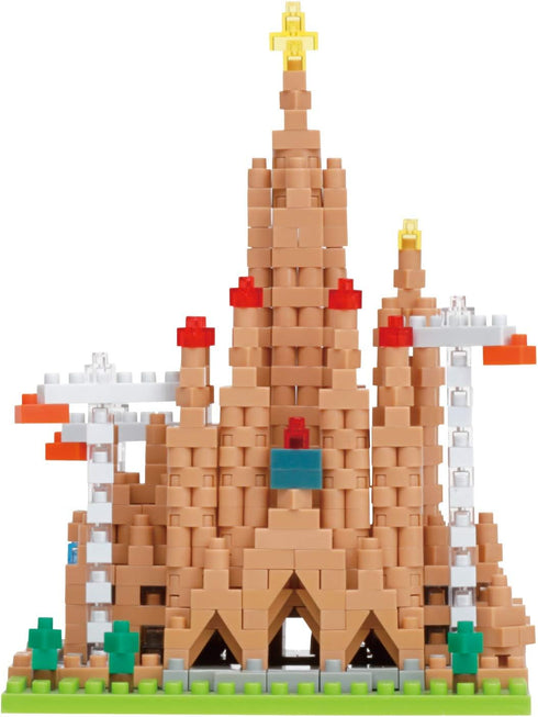 nanoblock - Sagrada Familia Building Kit, World Famous Buildings, Sight to See Series