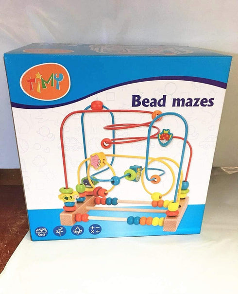 Timy First Bead Maze - Educational Wooden Toy for Toddlers