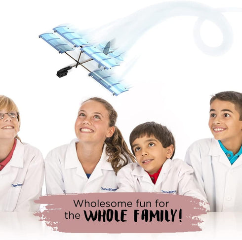 Thames & Kosmos Ultralight Airplanes STEM Kit | Build 5 Gliders | Learn Airplane Physics | Ages 8+