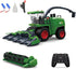 GoolRC Remote Control Tractor Farm Harvester, 1:24 Scale RC Truck with Spray/Light/Sound Effects, 2 Batteries