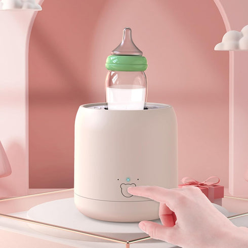 GLOGLOW Baby Bottle Shaker, Automatic Design Milk Bottle Shaker Low Noise Infant Milk Powder Mixer for Easy Formula