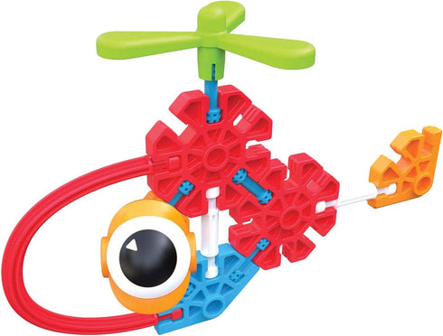 KID K’NEX Budding Builders Building Set, 100 Pieces, Ages 3 and Up, Preschool Educational Toy