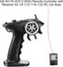 GoolRC GA-4H-TX 4CH 2.4GHz Remote Controller Digital Radio Transmitter with Receiver for 1/8 1/10 1/16 1/32 RC Car Boat
