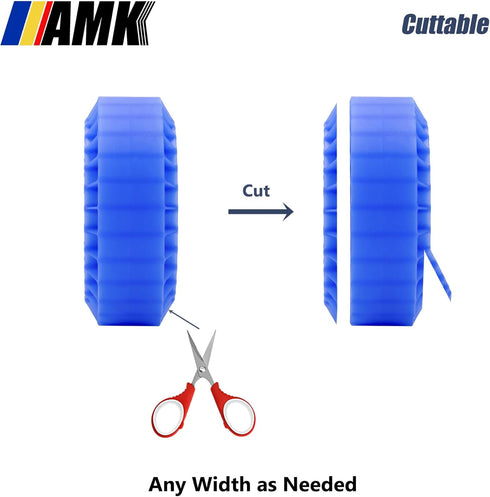 AMK 108x42mm Silicone 1.9 Crawler Tire Foam Insert, Waterproof Inner Filler for 1/10 RC Crawler Upgrades