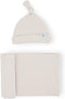 Little Unicorn Premium Stretch Knit Swaddle & Hat Set | Ultra-Soft with
