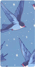 Bseiialft Swallows Stars Blue Crib Sheets for Boys Girls Soft and Breathable Cotton