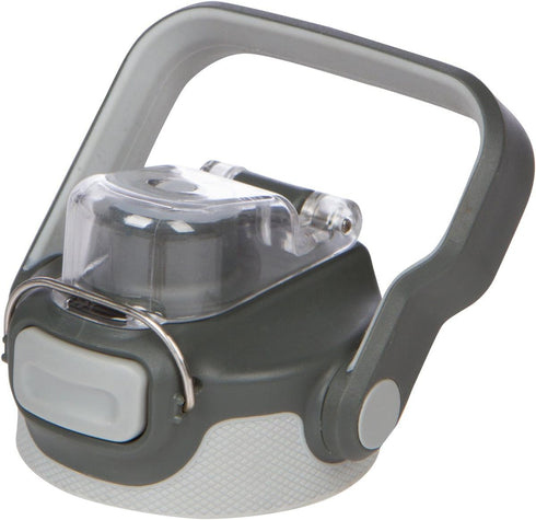 Healthy Human FLIP N SIP Lid - Leak-Proof Water Bottle Cap, Dishwasher Safe with Snap Metal Clip