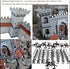 Medieval Castle Knight Toy Soldier Army Figurines, DIY Assembled Cavalry with 36 Soldiers for Boys