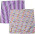 Baby Whitney 17" Set 2 Pack Doll Toy Receiving Blankets