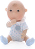 7 Inch 5 3+ Cute Potato Baby Doll, Mini Baby Doll with Movable Joints, Thumb-Sucking Pose, Full Vinyl Doll Gift