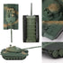 PROLOSO Playset 8 20 Military Army Take Apart Battle Tank Models and Tiny Toy Soldiers