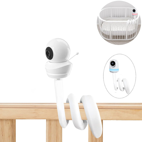Flexible Baby Camera Mount Holder Compatible with Babysense HD S2-2 / Max View Baby Cameras (17.5 inch/Camera Not