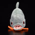 FRANKIEZHOU Simulation Piranha Plush, Realistic Fish Stuffed Animal, Soft Toy for Kids, 8.5 Inches