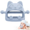 Baby Teething Toys for 0-6 Months, Anti-Drop Silicone Mitten Teething Toy for Soothing Sore Gums