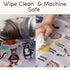 4 (51 51) BABYBOET Splat Mat for Baby Under High Chair Floor Mat Protects Wood, Vinyl and Carpet from Spills Waterproof