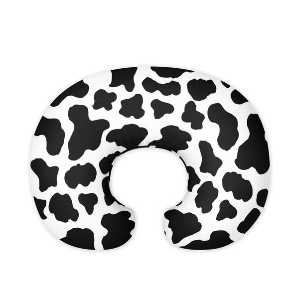 Nursing Pillow Cover Cow Print Breast Feeding Pillows for Babies Boys &