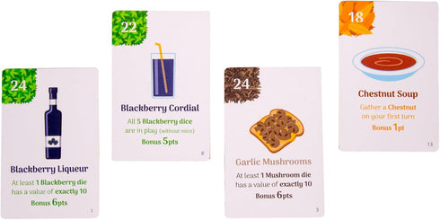 Giga Mech Games 9 14+, Forage: A Card Solitaire Game - Search The Woodland and Gather Wild Food, but Watch Out