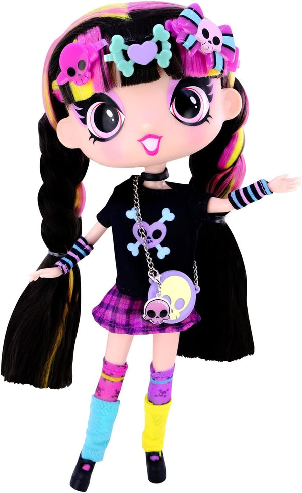 Decora Fashion Girlz 11" Doll - Luna Stickers & Endless Style Fun