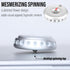 FREELOVE Flower Design Metal Fidget Spinners for Adults, Premium Silent Bearing, DIY Expand to Wind Chime Coin, Desktop