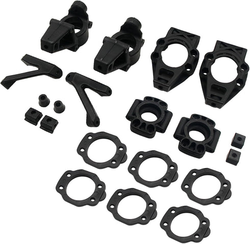 Nylon Front and Rear Hub Carrier Kit for 1/5 HPI ROVAN Baja KM 5T 5B 5SC ROFUN RC Car Parts
