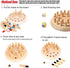 Wooden Memory Chess Matching Game - Family Board Games for Kids and Adults, Montessori Educational Toy for Ages 3-8+