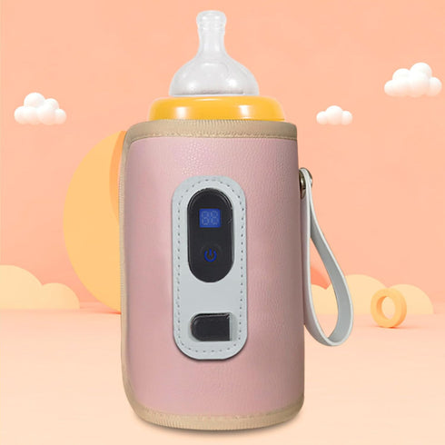 Stylebest 5 38C 55C, Baby Milk Bottle Warmer, Portable USB Digital Display with Adjustable Temperatures