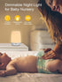 3 200H Night Light for Kids & Nursery - Rechargeable Touch Lamp, Portable Nursing Lamp with Soft & Warm Light