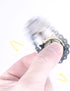 Fidget Spinner, Sprocket Linkage Bike Chain Spinner Design, Metal Stainless Steel Durable Mechanics, Gold