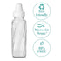 8 Oz, 6 Evenflo Feeding Classic Glass Bottle, Twist Bottles, Bottles