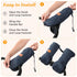Zooawa Stroller Gloves, Universal Stroller Hand Muff with Warm Polar Fleece, Baby Stroller Gloves with Hook and Loop