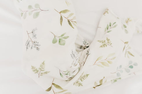 Haven Large Knit Baby Swaddle Blanket by Copper Pearl