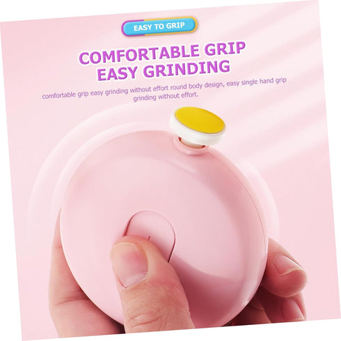HOODANCOS 1Set Trimmer Electric Nail Nail Care Tool for Boy Girl with Replacement Heads for Manicure
