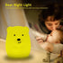 Bear Night Lights for Kids, Bedside Lamp for Nursery, Adjustable Brightness, Eye Caring, Gifts for Children