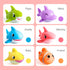 Hely Cancy Bath Toys for Babies 0 Months - No Hole Bath Tub Toys for 1 Year Old Boys Girls