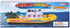 ArtCreativity Aquatic Rescue Vessel, Battery Operated Toy Boat for Kids, Floats in Water, Floating Bathtub and Pool Toy