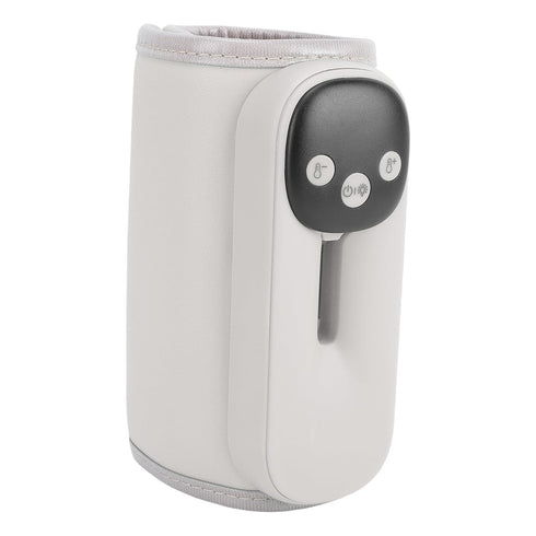 Hamwesh 11 Settings, Portable Bottle Warmer, Temperature Digital Display Milk Bottle Heater Sleeve with Night Light