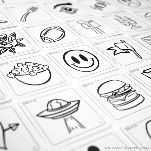 Dadada - The Nonsensical Party Game, Create Your Own Hilarious Language, Word and Image Association Game, 2+ Players