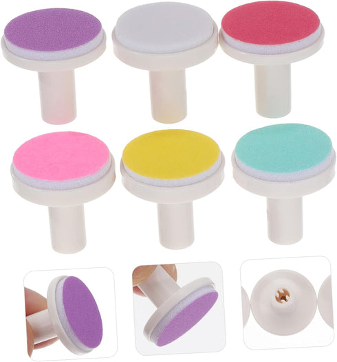 Set 24pcs Newborn Nail File Pad Electric Baby Nail Buffer Safe Easy Nail Care for Babies