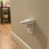 Generic Outlet Mount for Owlet Sock Base Station, No-Drill Wall Holder with Cord Management and Secure Fit, Keeps Baby